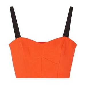 MILLY | Cady Stretch Crop Bustier
